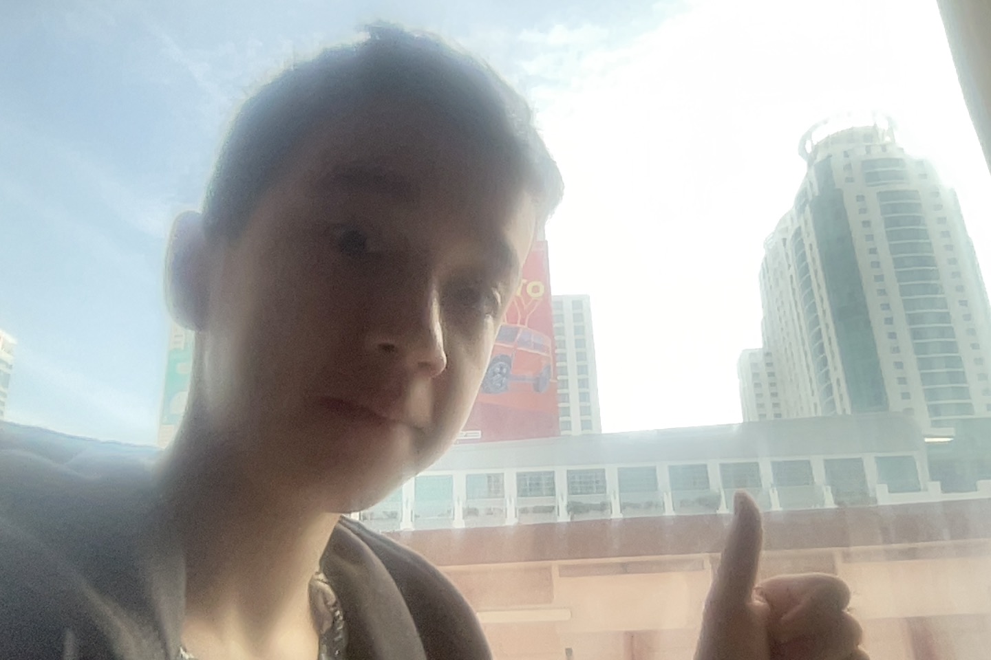 Miles in Bangkok after the competition